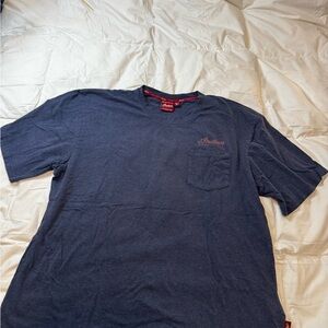 Indian Motorcycle Navy Short Sleeve Pocket Tee